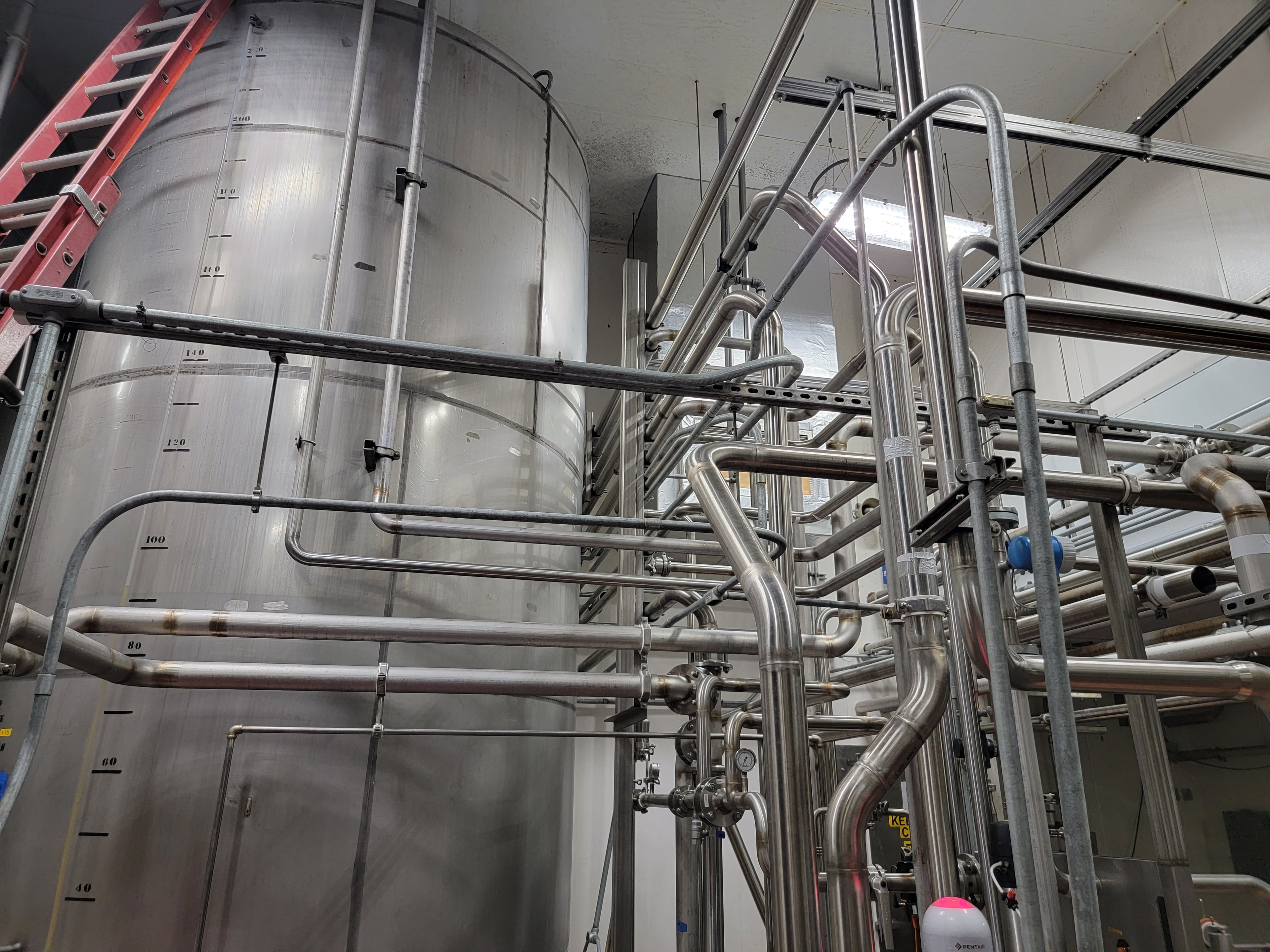 Stainless process piping and tanks — Fishbone Technical Services capital projects
