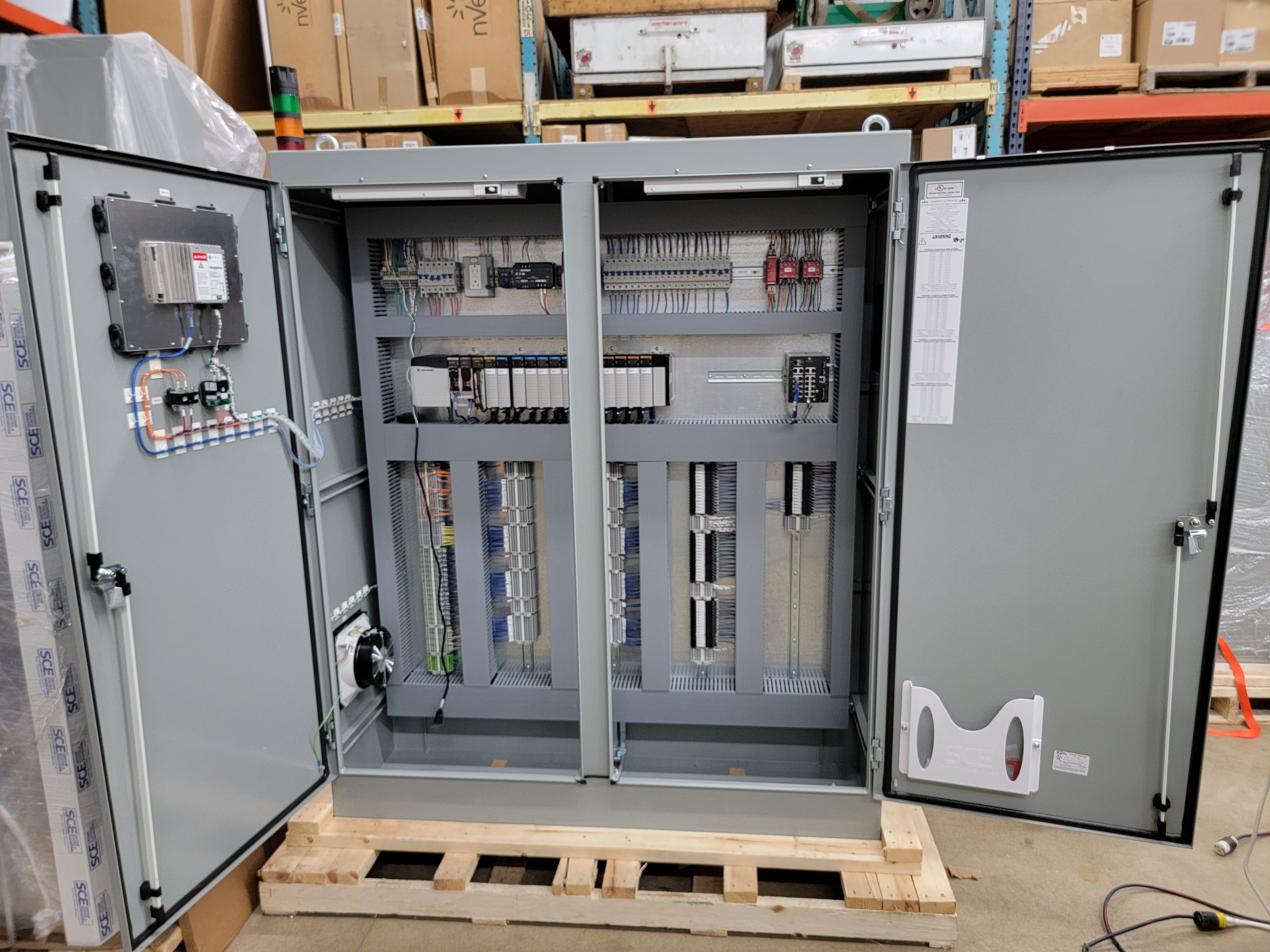 UL 508A control panel build by Fishbone Technical Services